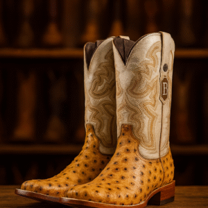 Tanner Mark Boots Men's Imitation Ostrich