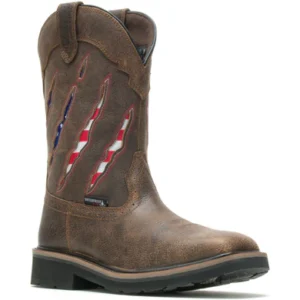 Wolverine Men's Rancher Claw Western Work Boot Brown